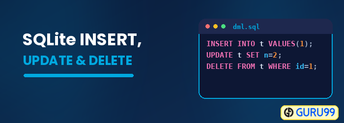 SQLite INSERT, UPDATE, DELETE Query