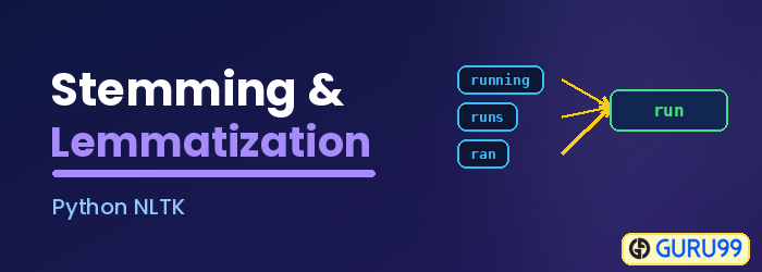 Stemming and Lemmatization in Python NLTK