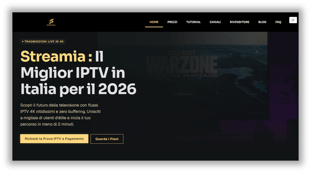 Streamia IPTV