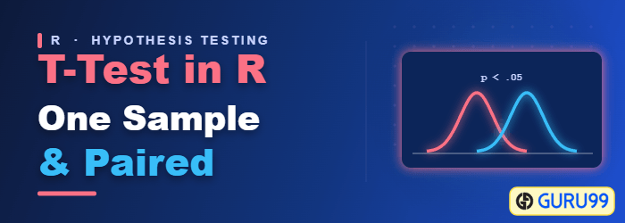 T Test in R One Sample Paired