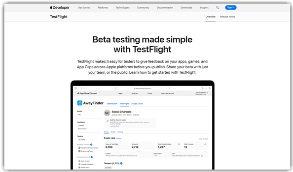 Xamarin TestFlight
