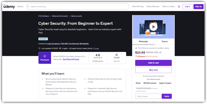 Cybersicherheit: Vom Anfänger zum Experten