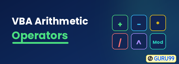 VBA Arithmetic Operators
