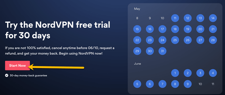 NordVPN 30 Day Trial