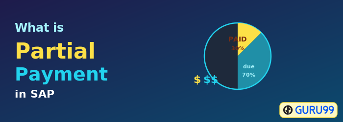 Pagamento parziale in entrata e in uscita in SAP