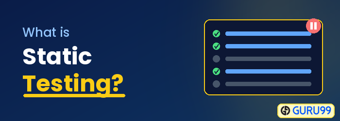 What is Static Testing and Testing Review