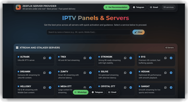 Zeeflix Servers